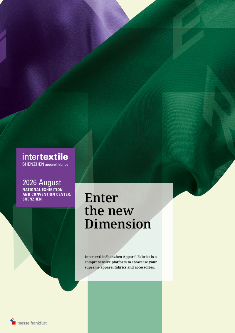 intertextile Shanghai Shenzhen Messe Frankfurt Hongkong Corporate Design Gestaltung Key Visual Art Direction Grafikdesign Kommunikationsdesign Typografie NECC